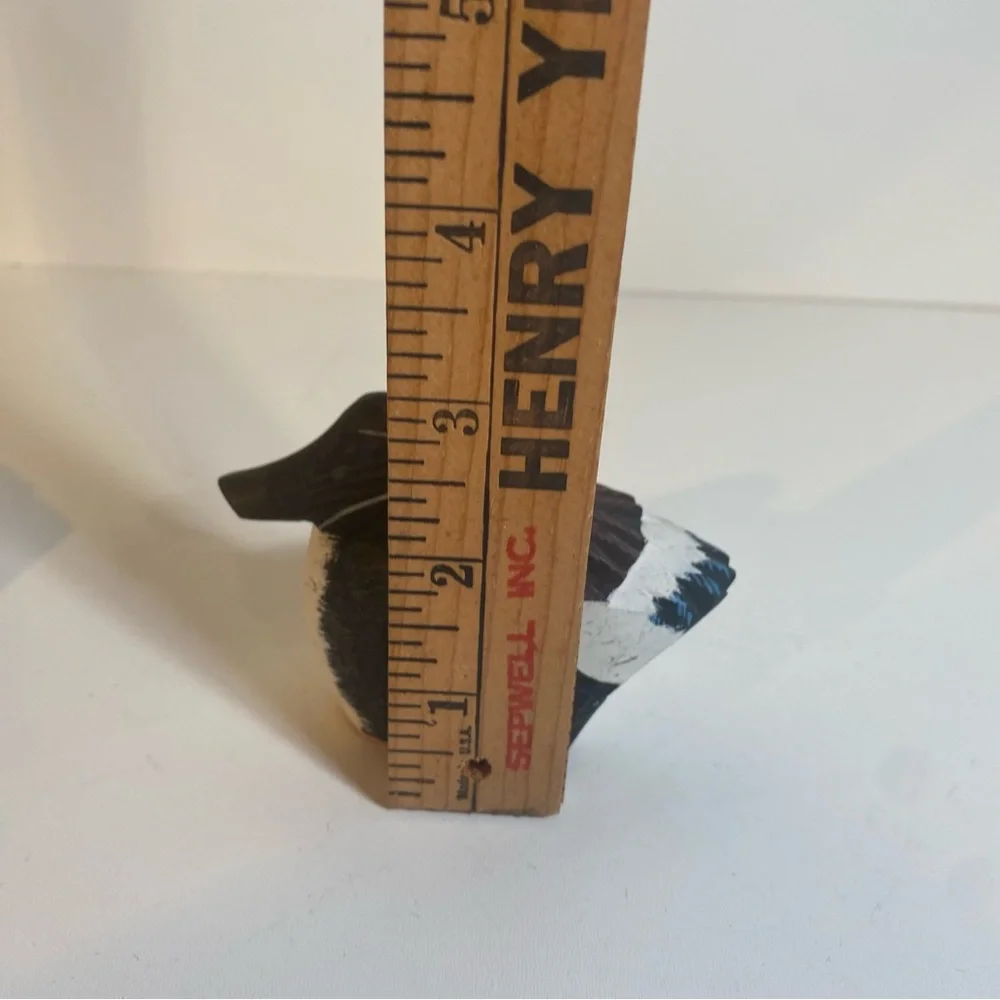 Set of 6 Wooden Painted Duck Decoy Napkin Holders
